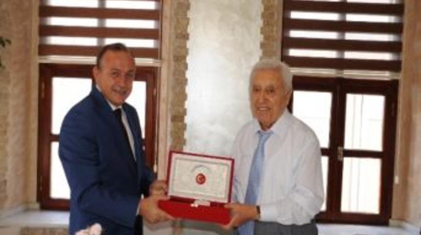 Vali Kızılcık, Necmettin Karaduman&rsquo;ı Ağırladı