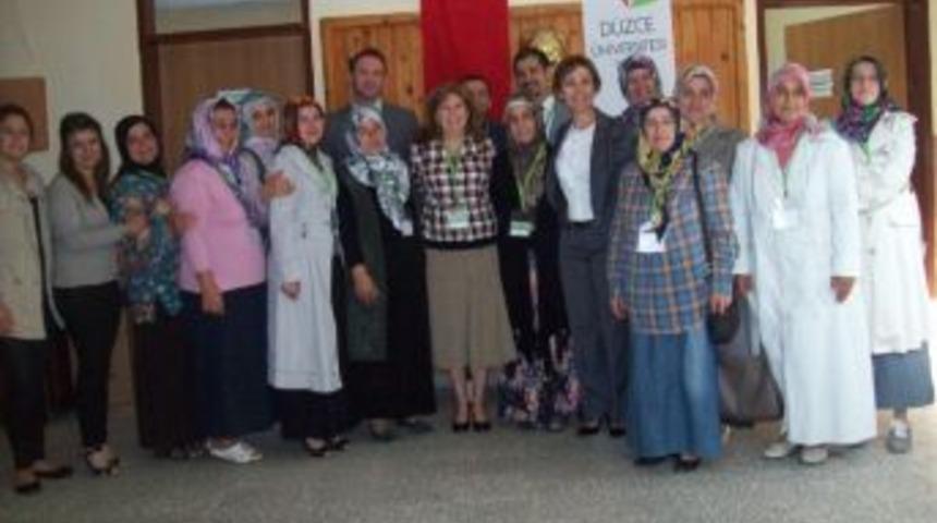 Rekt&ouml;r Şerifoğlu&rsquo;ndan Bayan &Ccedil;ift&ccedil;ilere Ziyaret