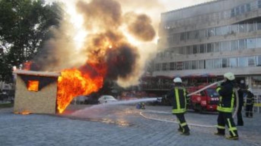 L&uuml;leburgaz'da İtfaiye Haftası Kutlandı