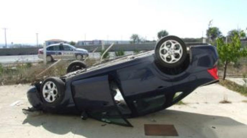 Test S&uuml;r&uuml;ş&uuml; Kazayla Sonlandı