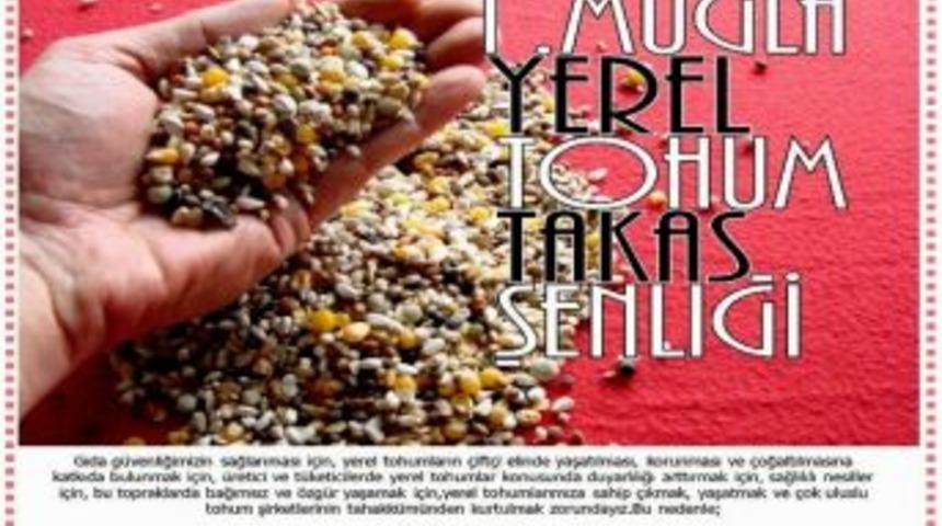 Muğla 1. Tohum Takas Şenliği Yapılıyor