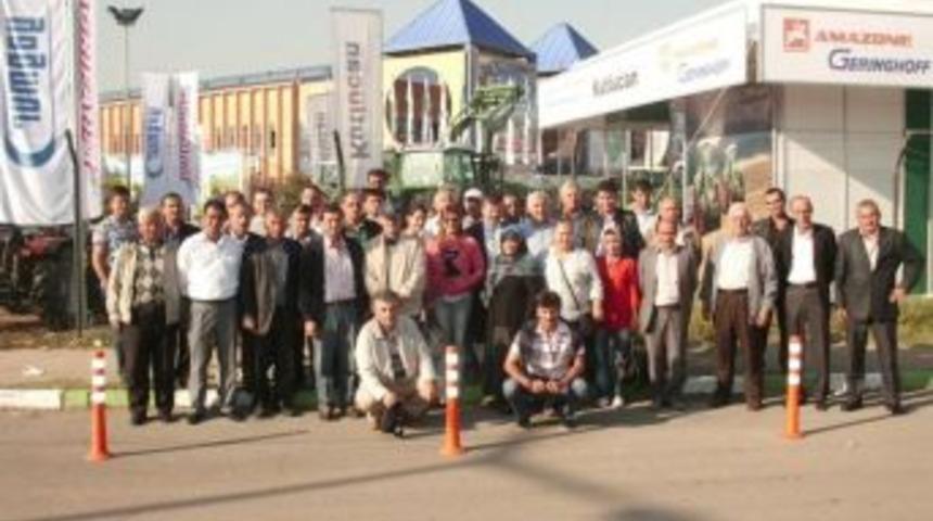 &Ccedil;ift&ccedil;iler Bursa Tarım Fuarını Gezdi