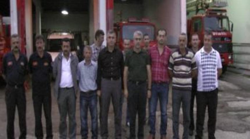 Başkan Albayrak İtfaiyecileri Ziyaret Etti