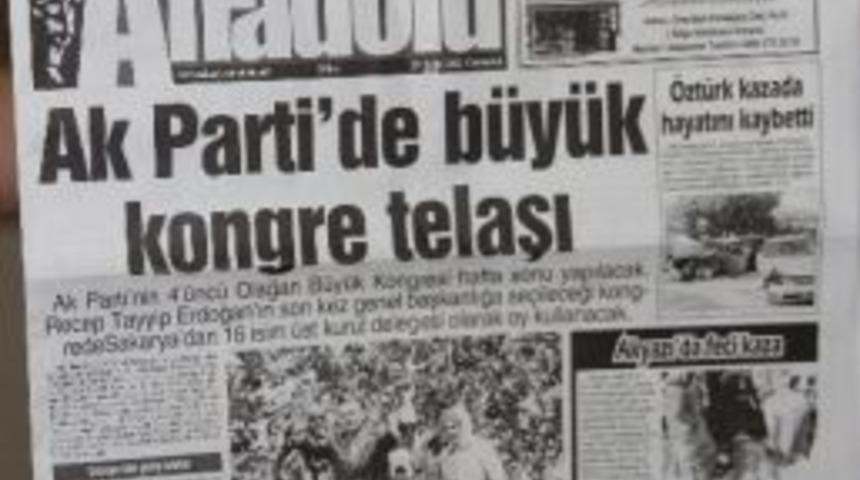 Anadolu Gazetesi Yayına Başladı