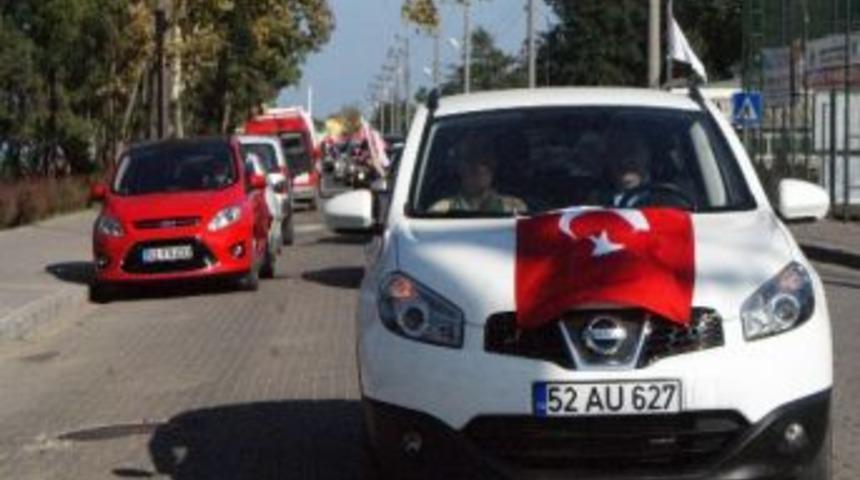 Ordu&rsquo;da Kornalar &lsquo;şehitler&rsquo; İ&ccedil;in &Ccedil;aldı