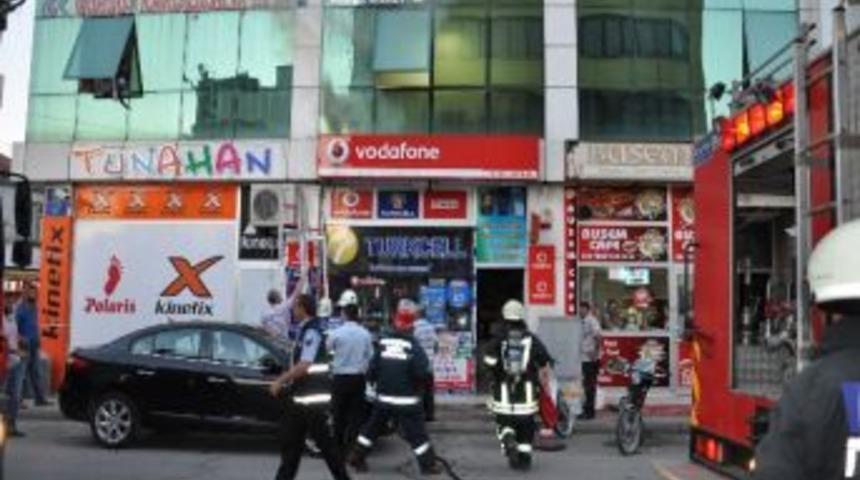 Bafra'da Korkutan Yangın