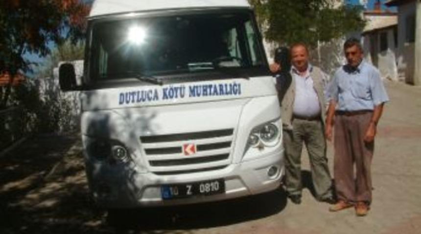 Dutluca K&ouml;y&uuml;&rsquo;nde Modern &Ouml;ğrenci Servisi