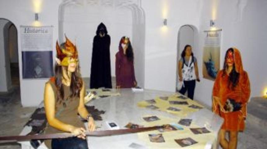 Muğla'da Deri Maske Sergisi