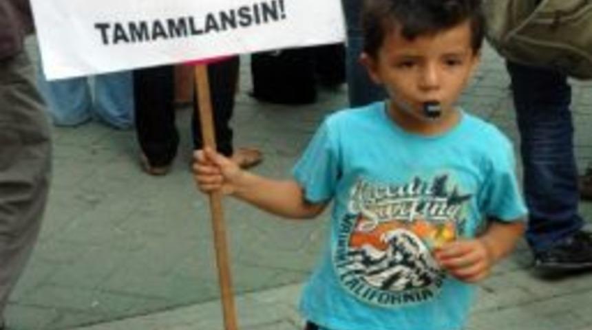 Eskişehir'de &ldquo;4+4+4&rdquo; Protestosu