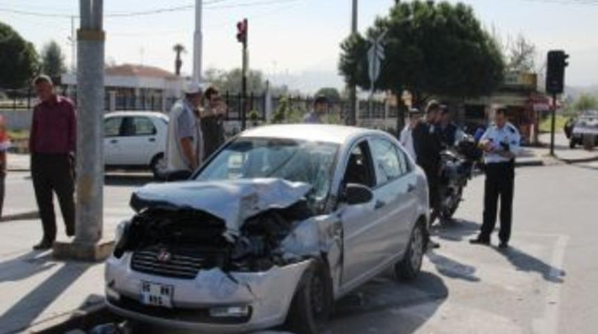 Samsun&rsquo;da Trafik Kazası: 1 Yaralı