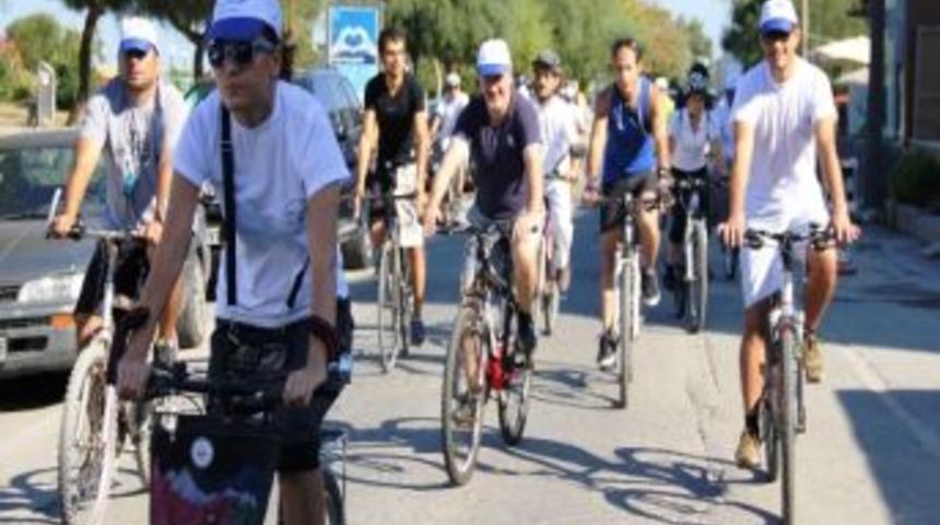 Samsun’da Her Yaştan Bisikletli Pedal Çevirdi