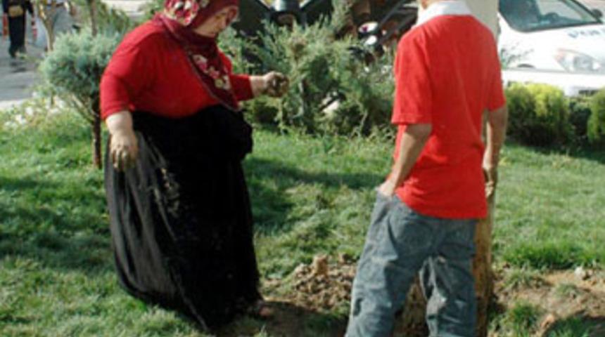 Muska yerine altını g&ouml;md&uuml;