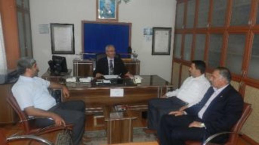 İl Genel Meclis &Uuml;yeleri&rsquo;nden M&uuml;ft&uuml; Şahin&rsquo;e Hayırlı Olsun Ziyareti