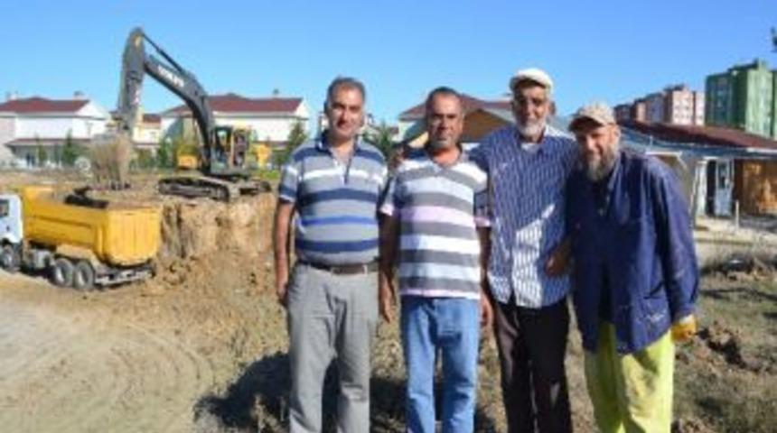 Yeni Cami İ&ccedil;in &Ccedil;alışmalar Başladı