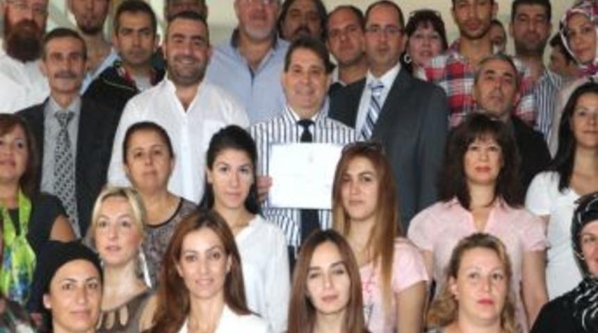 Kosgeb&rsquo;e Başvuran Yeni Girişimciler Sertifikalarını Aldılar