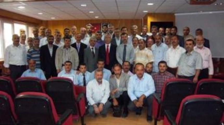 Din G&ouml;revlilerine Seminer Verildi