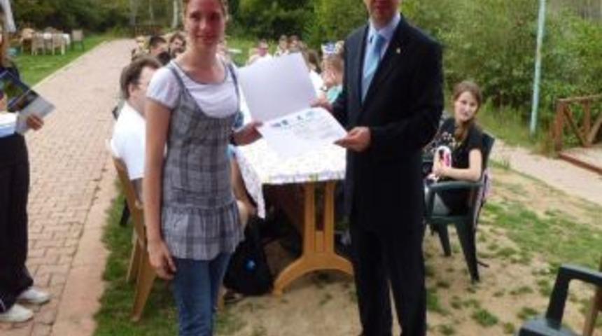 Yabancı Misafir &Ouml;ğrencilere Sertifika Verildi