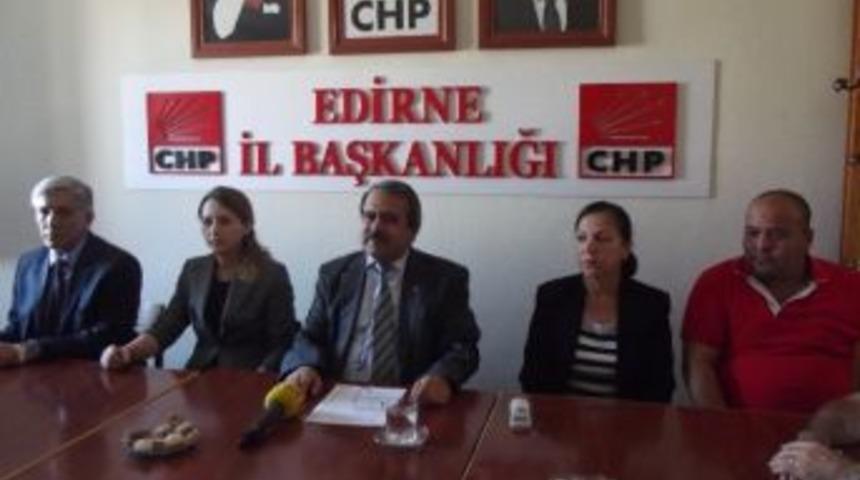 Chp Edirne İl Başkanı &Ouml;zd&ouml;l: Zamlar Geri Alınsın