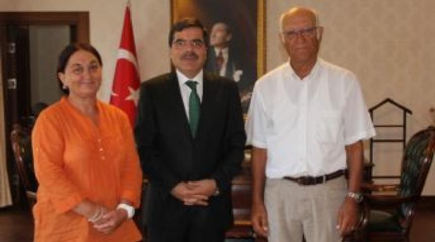 Hacılar H&ouml;y&uuml;ğ&uuml; Kazı Başkanı Duru&rsquo;dan Ziyaret