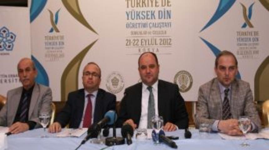 "t&uuml;rkiye&rsquo;de Y&uuml;ksek Din &Ouml;ğretimi &Ccedil;alıştayı" Sonu&ccedil; Raporu A&ccedil;ıklandı
