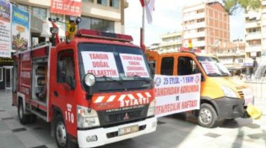 Nazilli Halkına İtfaiye Ekipmanı Ve İtfaiyecilik Tanıtıldı