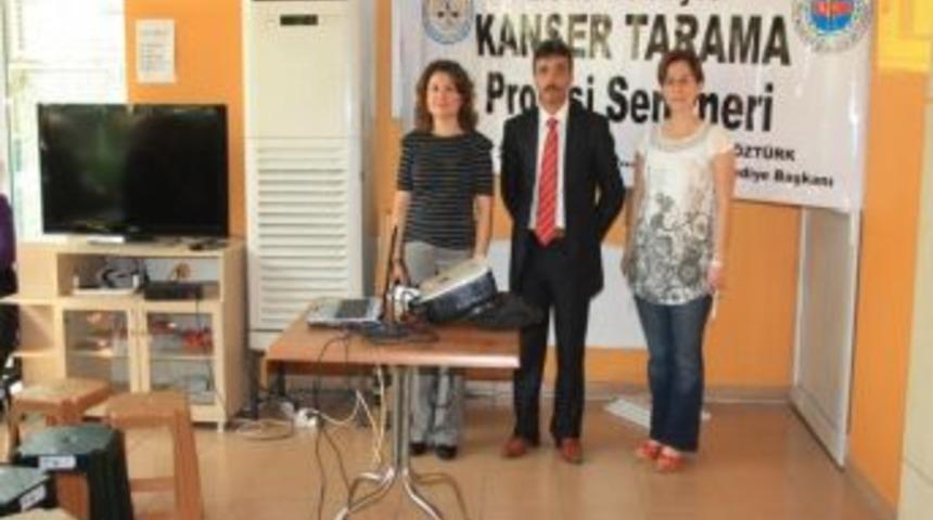 Kanser Bilgilendirme Seminerleri Devam Ediyor