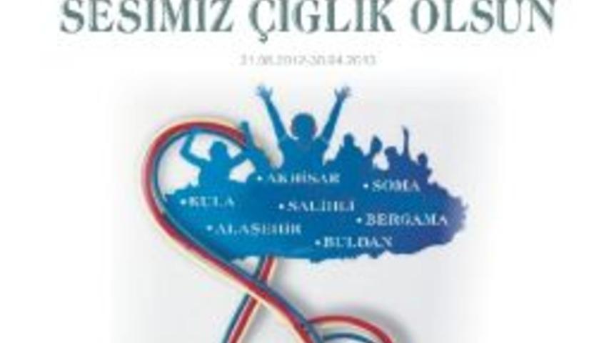 Salihli Lisesi Tarafından Y&uuml;r&uuml;t&uuml;len 'sesimiz &Ccedil;ığlık Olsun' Projesi Kapsamında Soma'da Konferans D&uuml;zenlendi