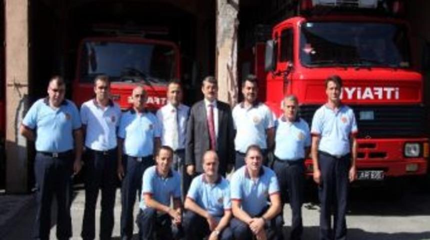 Başkan, İtfaiye Personeline Ziyaret Etti