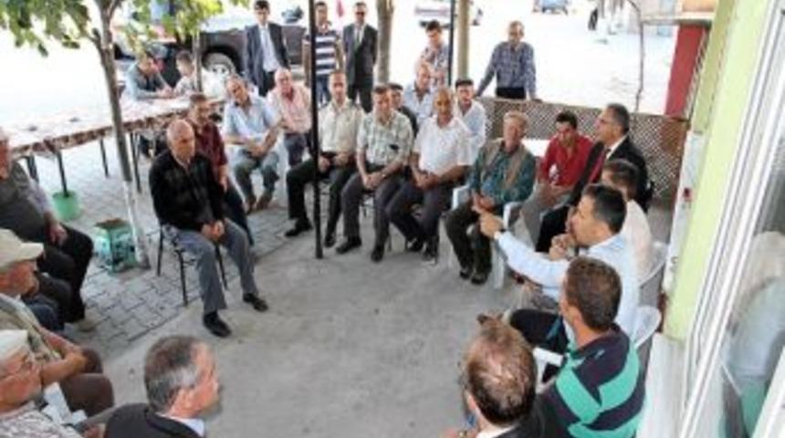 Vali Yerlikaya`dan Kırkg&ouml;z Ve Esenler K&ouml;ylerine Ziyaret
