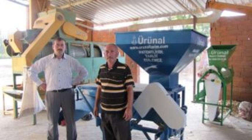 Kabuk Ayıklama Ve Sıyırma Makinesi Hizmete Girdi