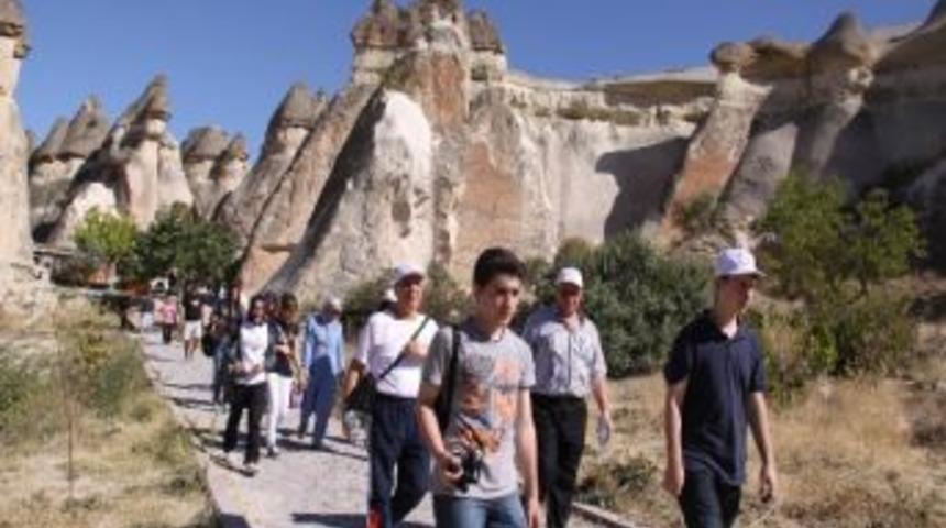 Misafir &Ouml;ğrenciler Nevşehir&rsquo;e Hayran Kaldı