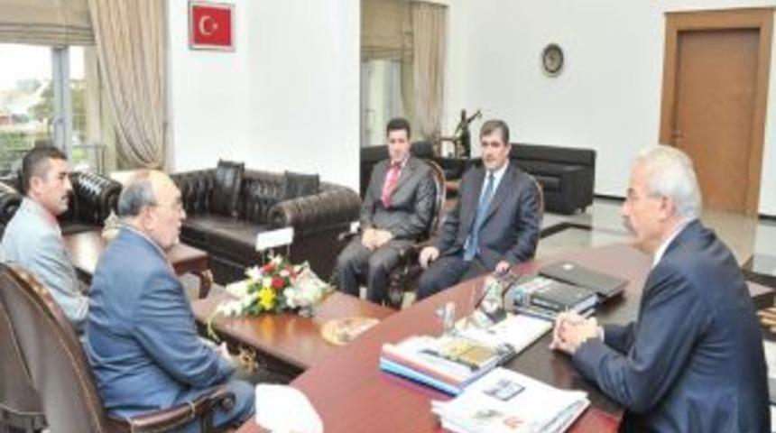 İl M&uuml;ft&uuml;s&uuml; &Ccedil;ortul, Vali Cerrah&rsquo;ı Ziyaret Etti