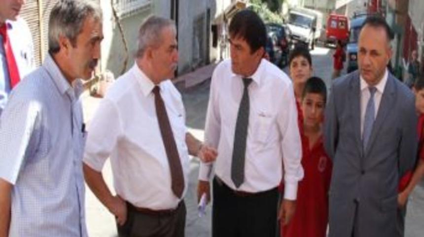 İlkadım&rsquo;da Yol-kaldırım &Ccedil;alışması