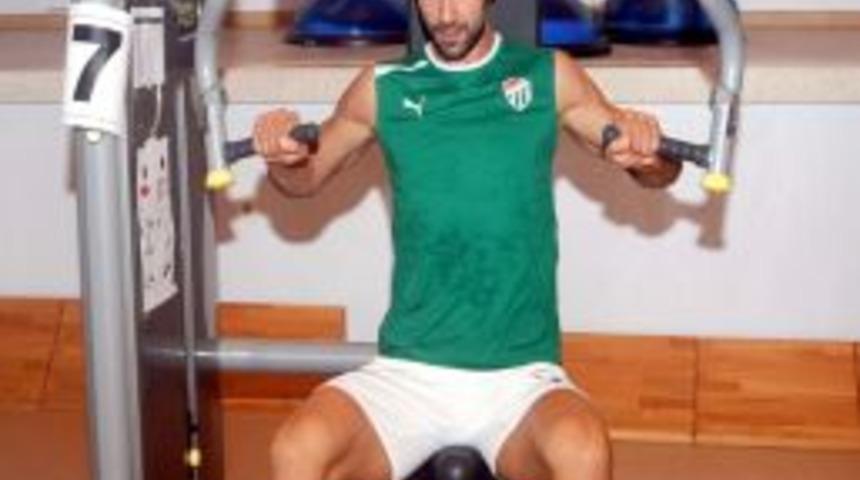 Bursaspor, Salonda &Ccedil;alıştı