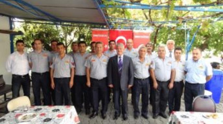 Marmaris'te İtfaiyeciler Yemekte Buluştu