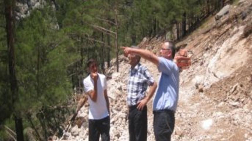 Orman Yangınlarına M&uuml;dahale İ&ccedil;in Yeni Yollar Yapılıyor