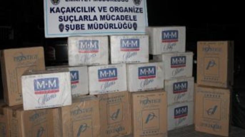 Kırşehir&rsquo;de Ka&ccedil;ak Sigaraya Darbe