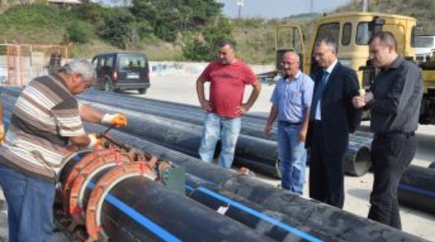 Alaplı'nın en b&uuml;y&uuml;k projesi başladı