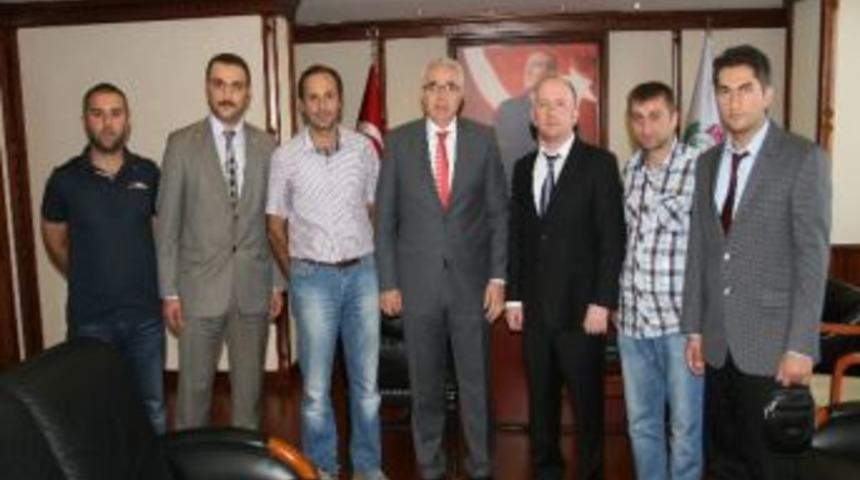&Ccedil;aydosk Arama Kurtarma Ekibi&rsquo;nden Vali &Ccedil;akır'a Ziyaret