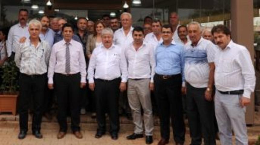 Başkan Akaydın D&ouml;şemealtı&rsquo;nı Ziyaret Etti