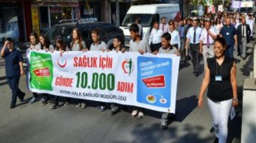 S&ouml;ke&rsquo;de Sağlık İ&ccedil;in 10 Bin Adım Y&uuml;r&uuml;y&uuml;ş&uuml;