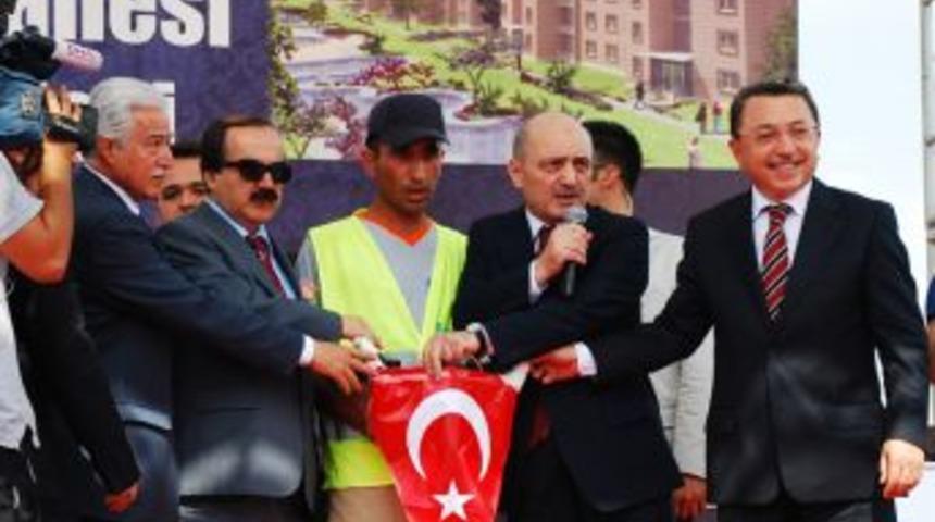 Seyhan Kıyıkent evlerinin temeli atıldı