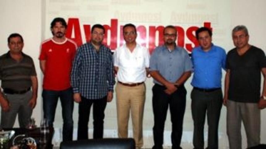 Tezcan Aydınpost'u ziyaret etti