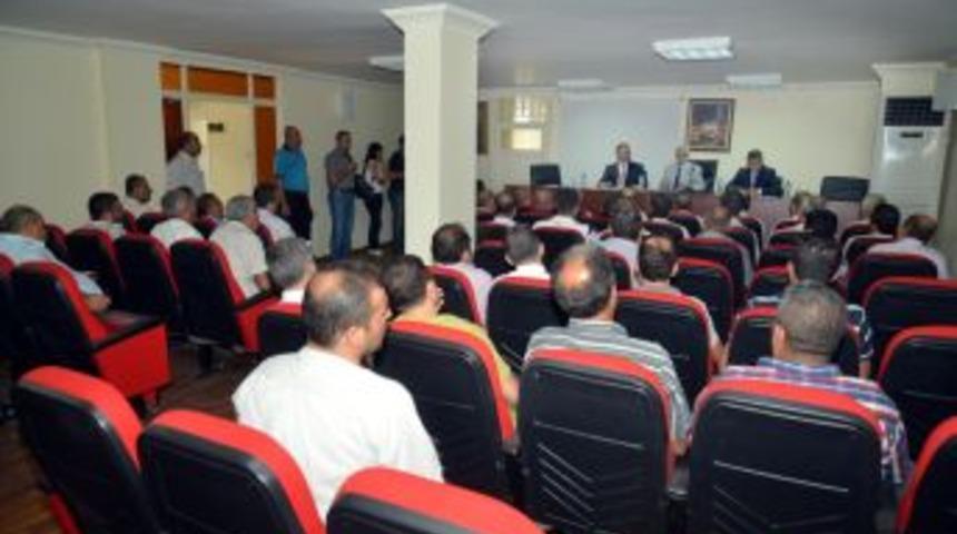 Hal esnafının sorunlarını dinlediler