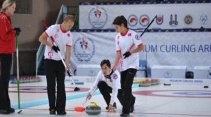 Avrupa Karışıklar Curling Şampiyonası&rsquo;nda T&uuml;rkiye, Hollanda'ya 6-4 Yenildi