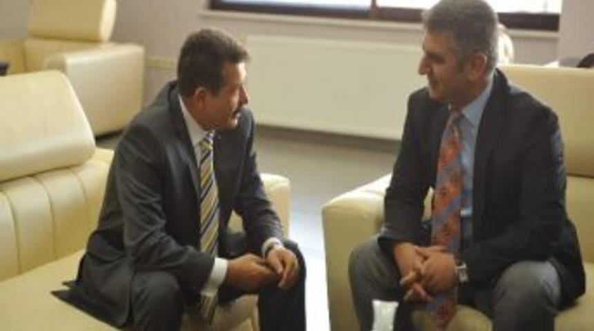 İl&ccedil;e Milli Eğitim M&uuml;d&uuml;r&uuml; Başıb&uuml;y&uuml;k Başkan Berberoğlu&rsquo;nu Ziyaret Etti