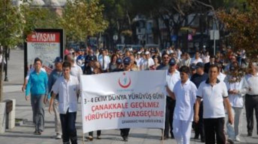 Mehter Eşliğinde Sağlık Y&uuml;r&uuml;y&uuml;ş&uuml;