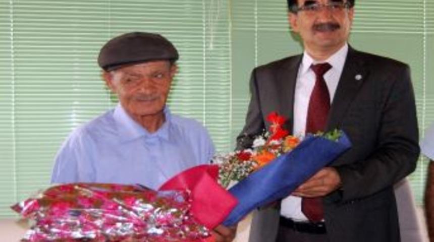 Huzurevinin Tek Sakini Ziyaret Edildi