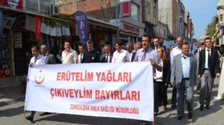 Alaplı&rsquo;da D&uuml;nya Y&uuml;r&uuml;y&uuml;ş G&uuml;n&uuml; Etkinliği D&uuml;zenlendi