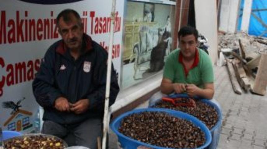 Kışın Habercisi Kestane Pazara İndi